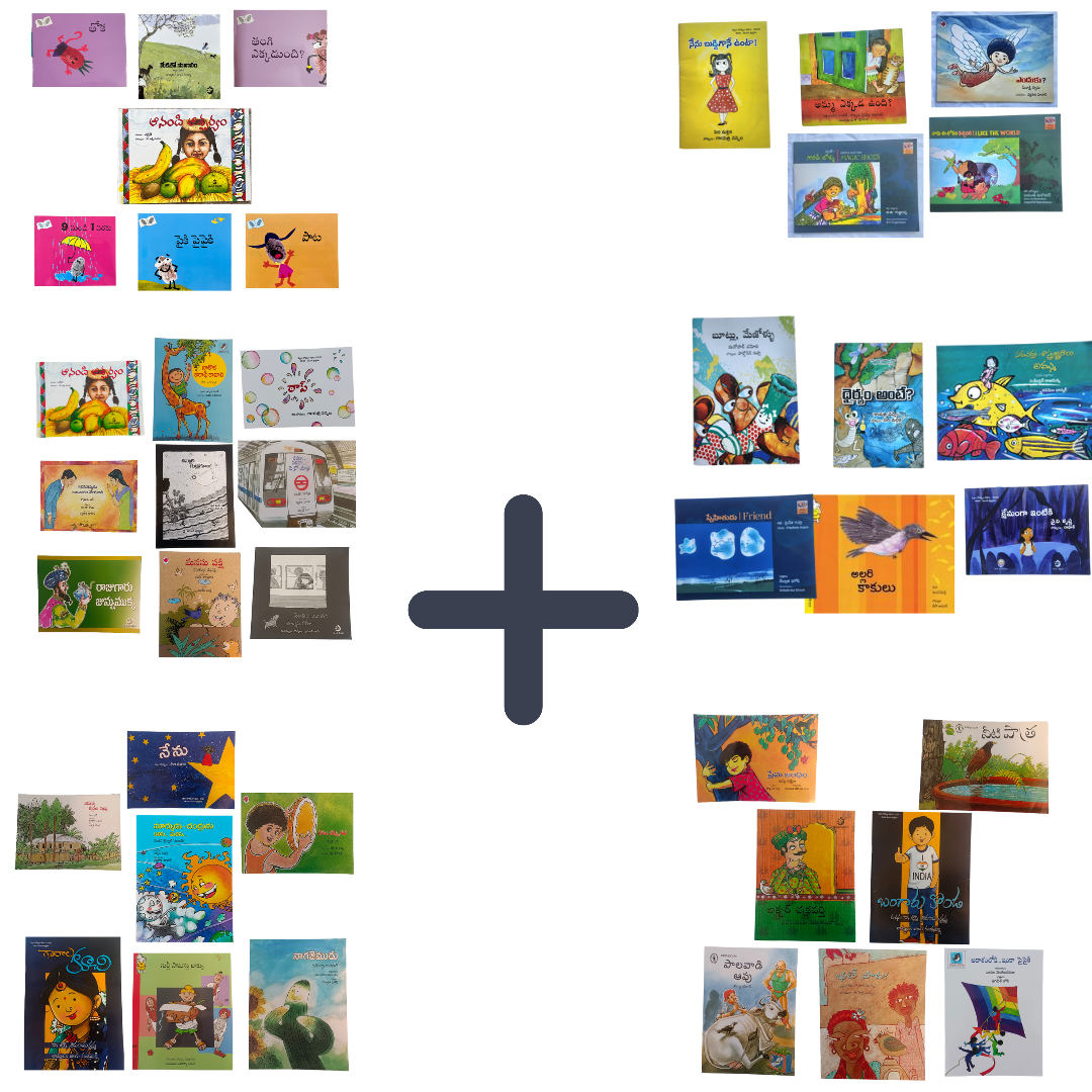 Telugu Combo Book Box for 0-10 years