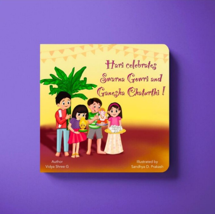 Hari Celebrates Gowri & Ganesha