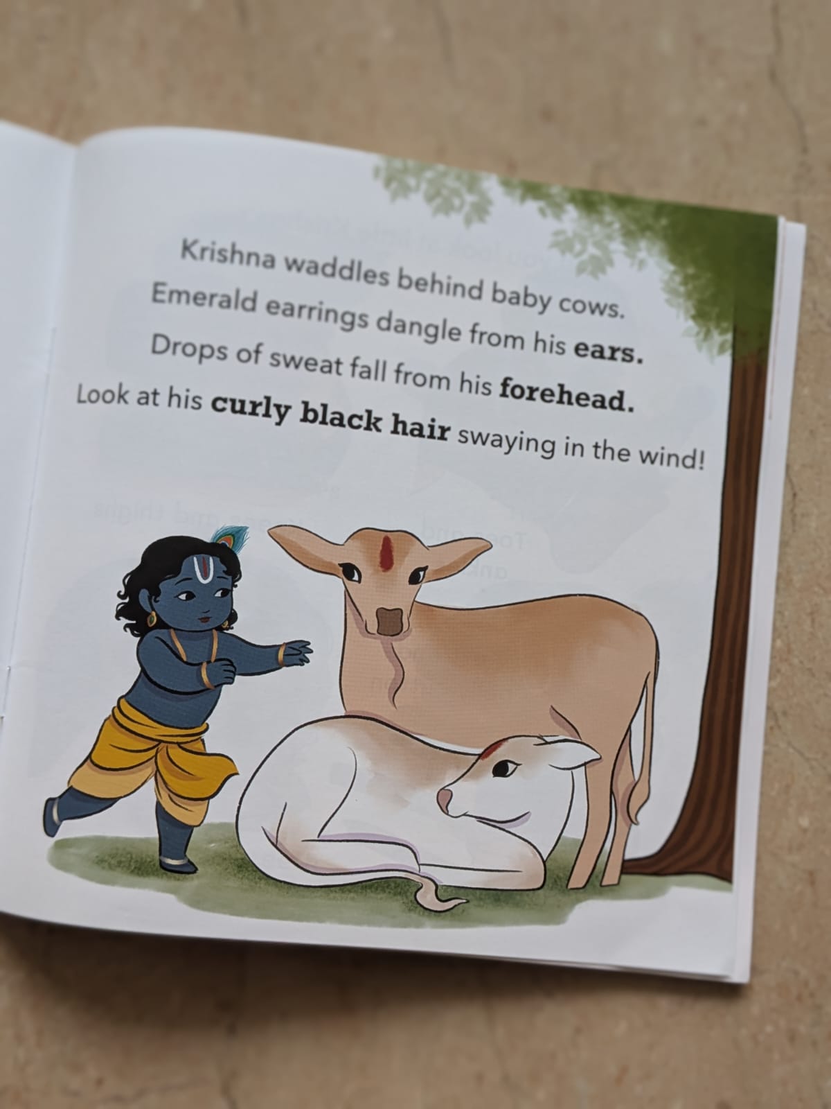 Look at Little Krishna