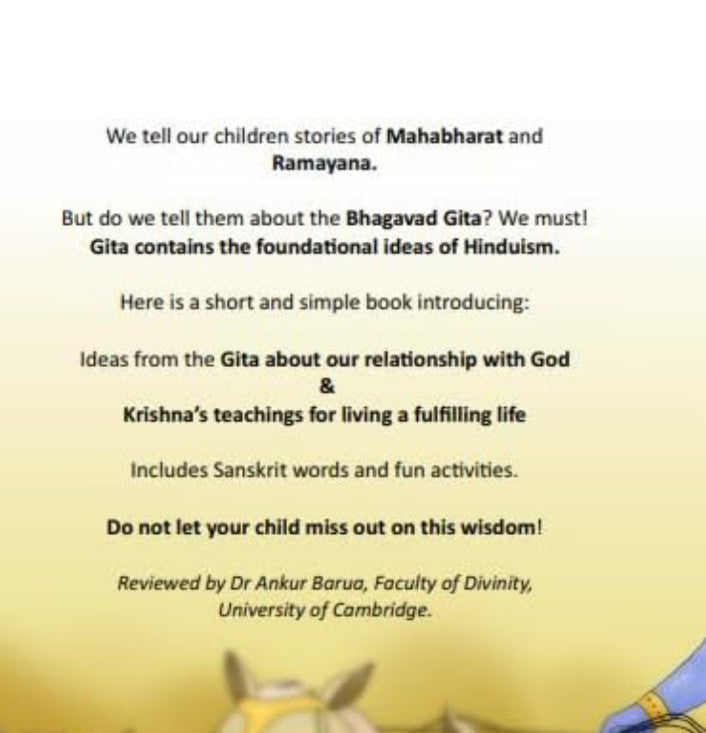 Gita for Kids | Teachings, Sanskrit lessons and Activities | Simple and fun, for all ages.