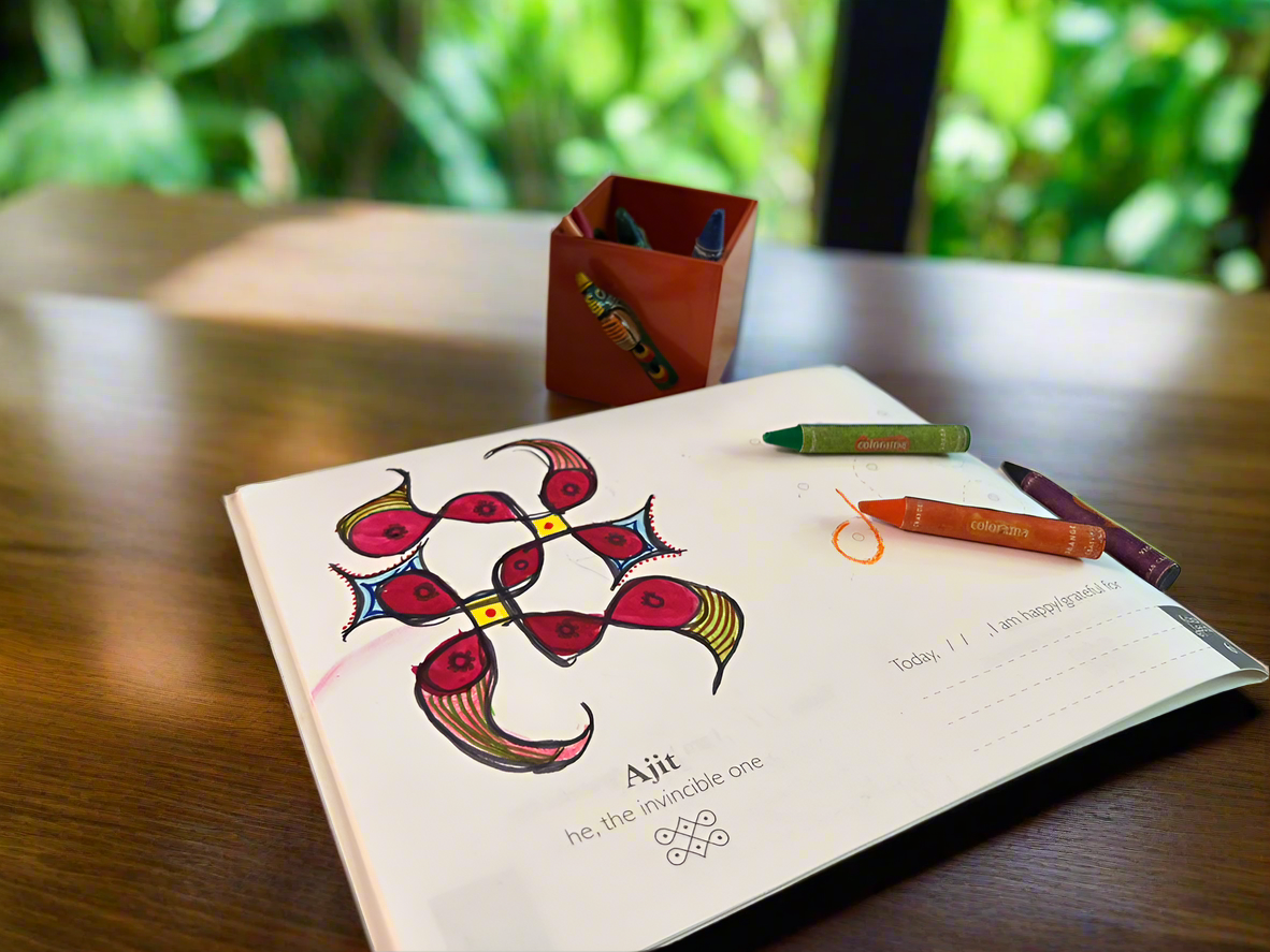 Grid 3-3-3 || Beeja Kolams || Small Kolams for Beginners || My Kolam Tracing Book - Draw Happiness
